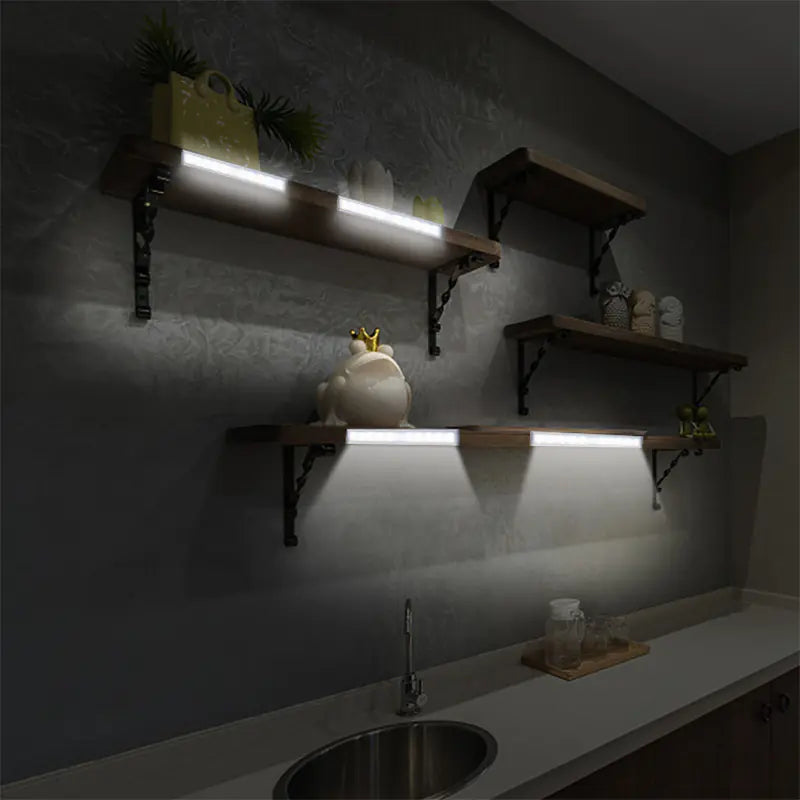 Smart LED Cabinet Light with USB Charging and Sensor