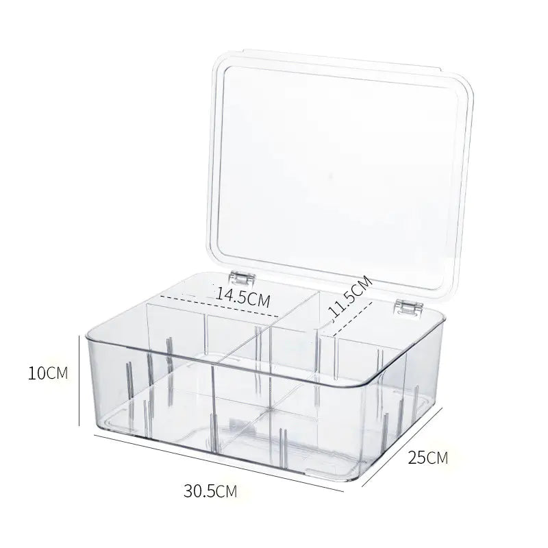 Food Storage Container for Refrigerator - Plastic Kitchen Box